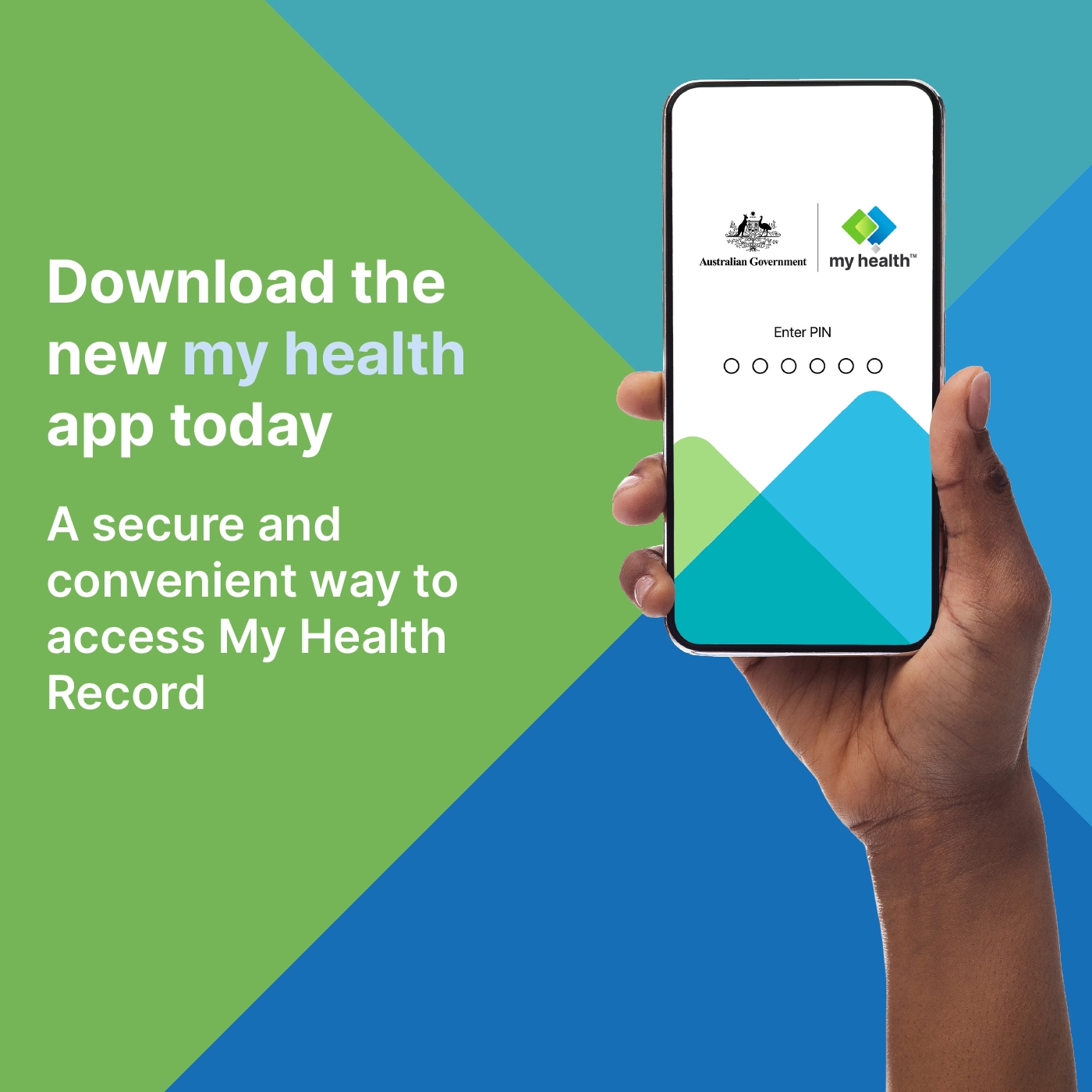 The new my health app is now live